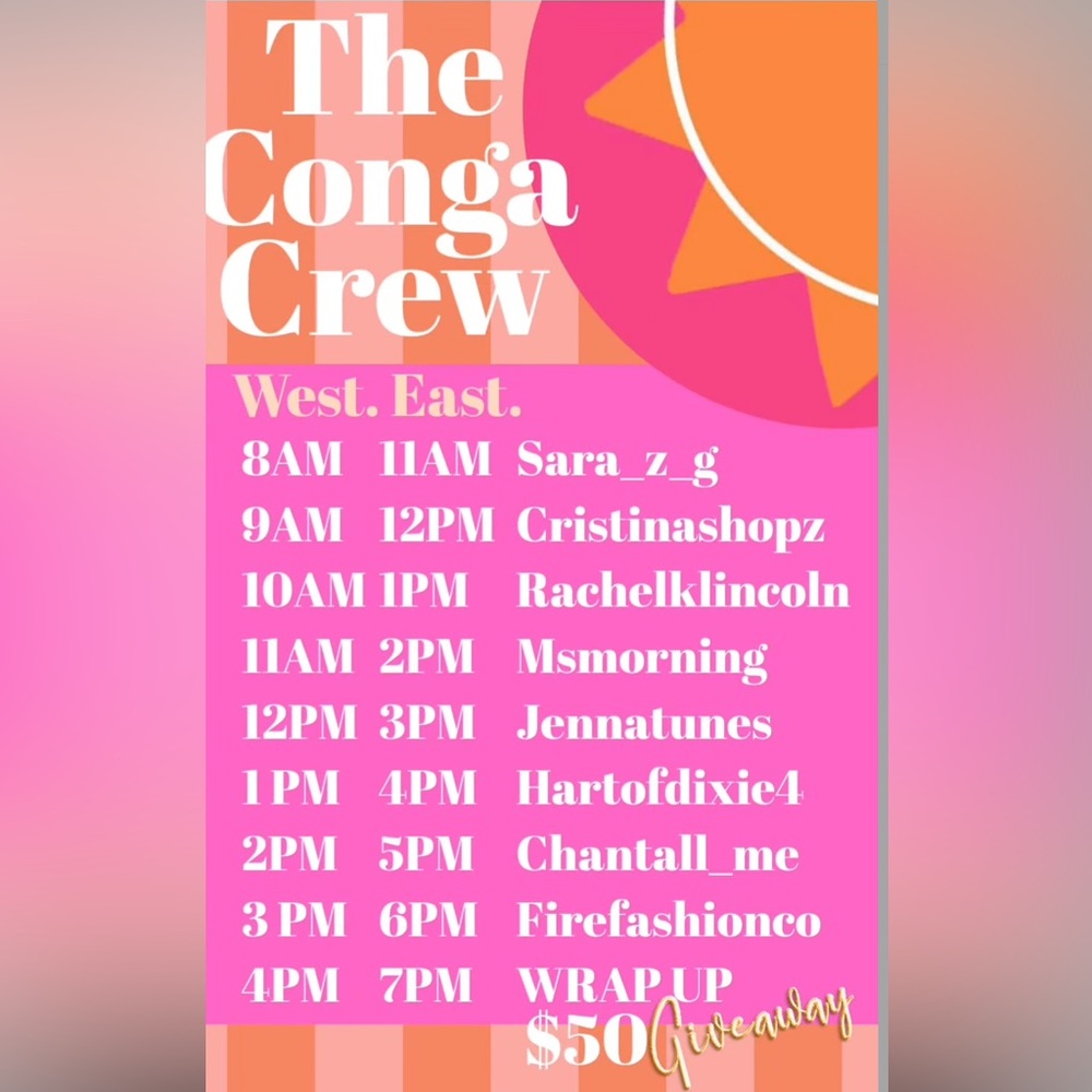 💃🏻 The Best Coast Conga Line 💃🏻 You won an auction from @chantall_me - Picture 2 of 3